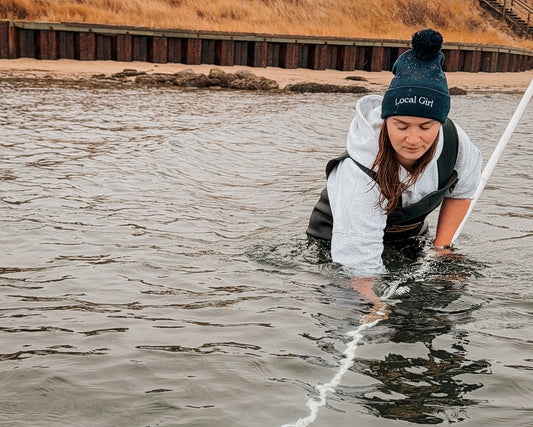Local Girl Pom Pom Beanie