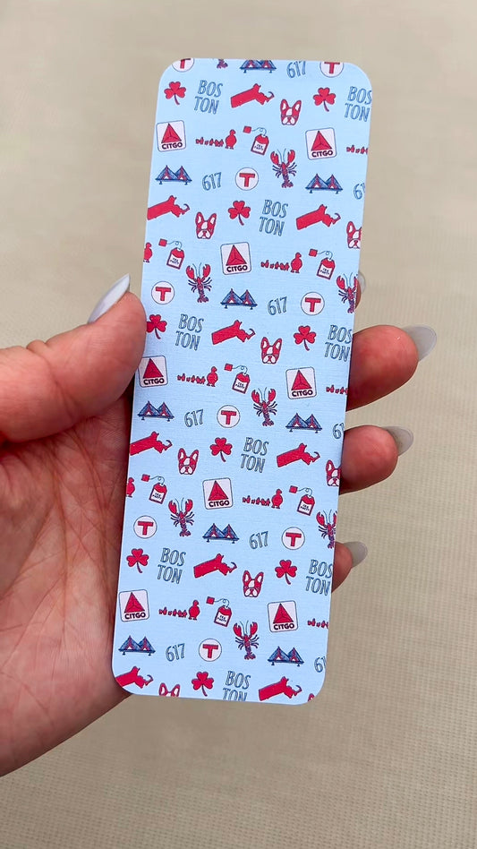 Reversible Boston Bookmark