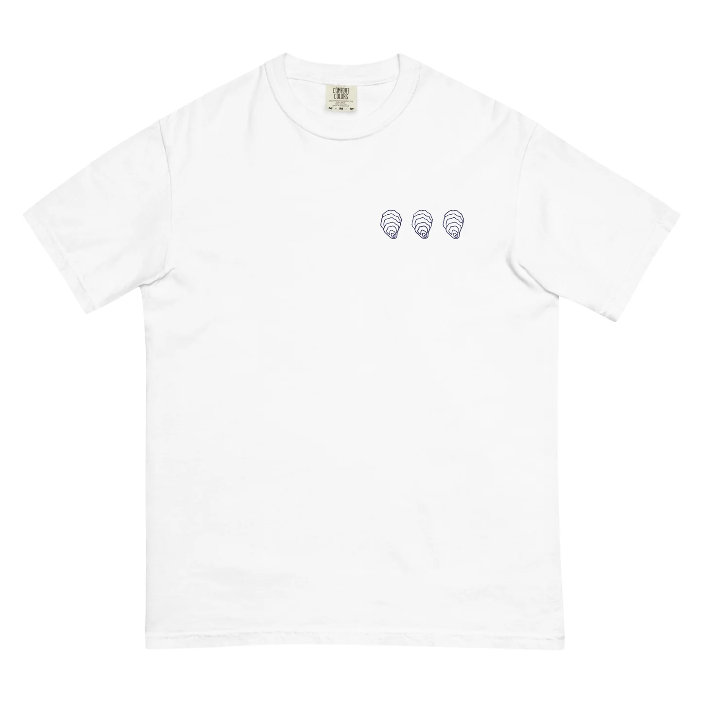 Embroidered Oyster Unisex Tee