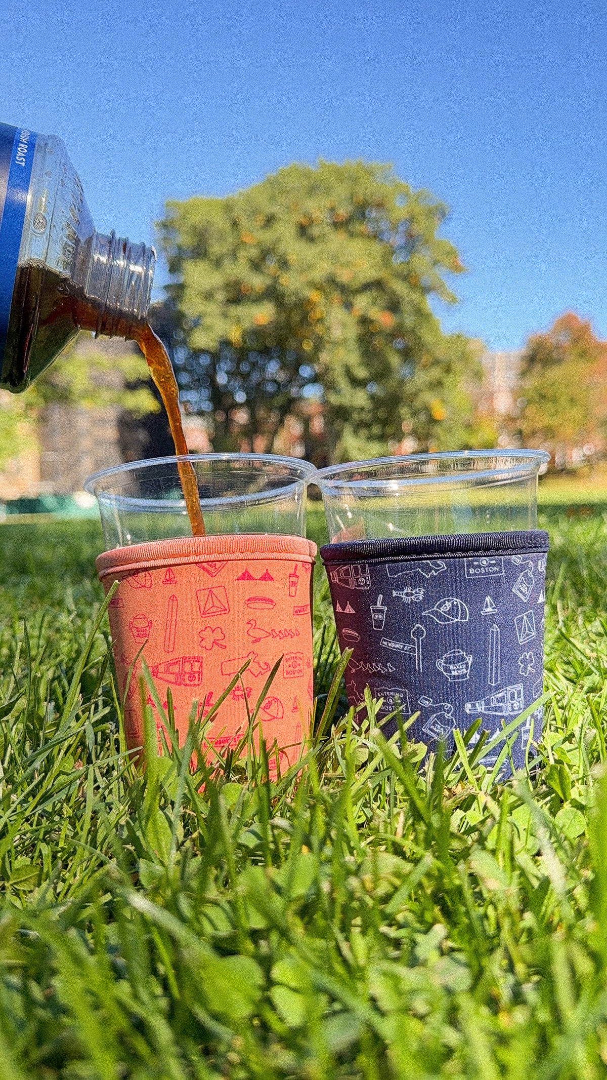 Boston Doodle Cup Sleeve
