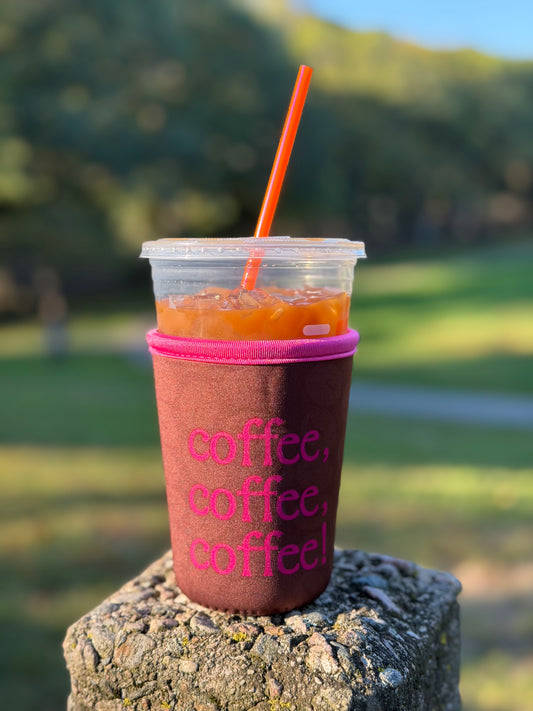 Coffee, Coffee, Coffee Cup Sleeve