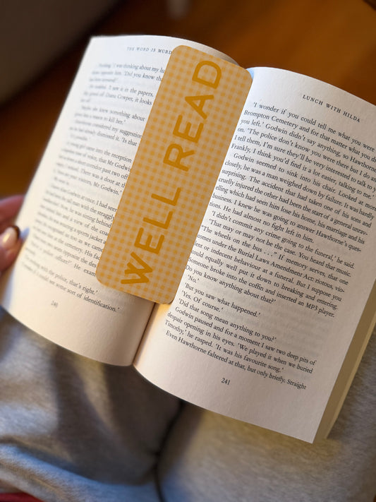 Well Read Bookmark