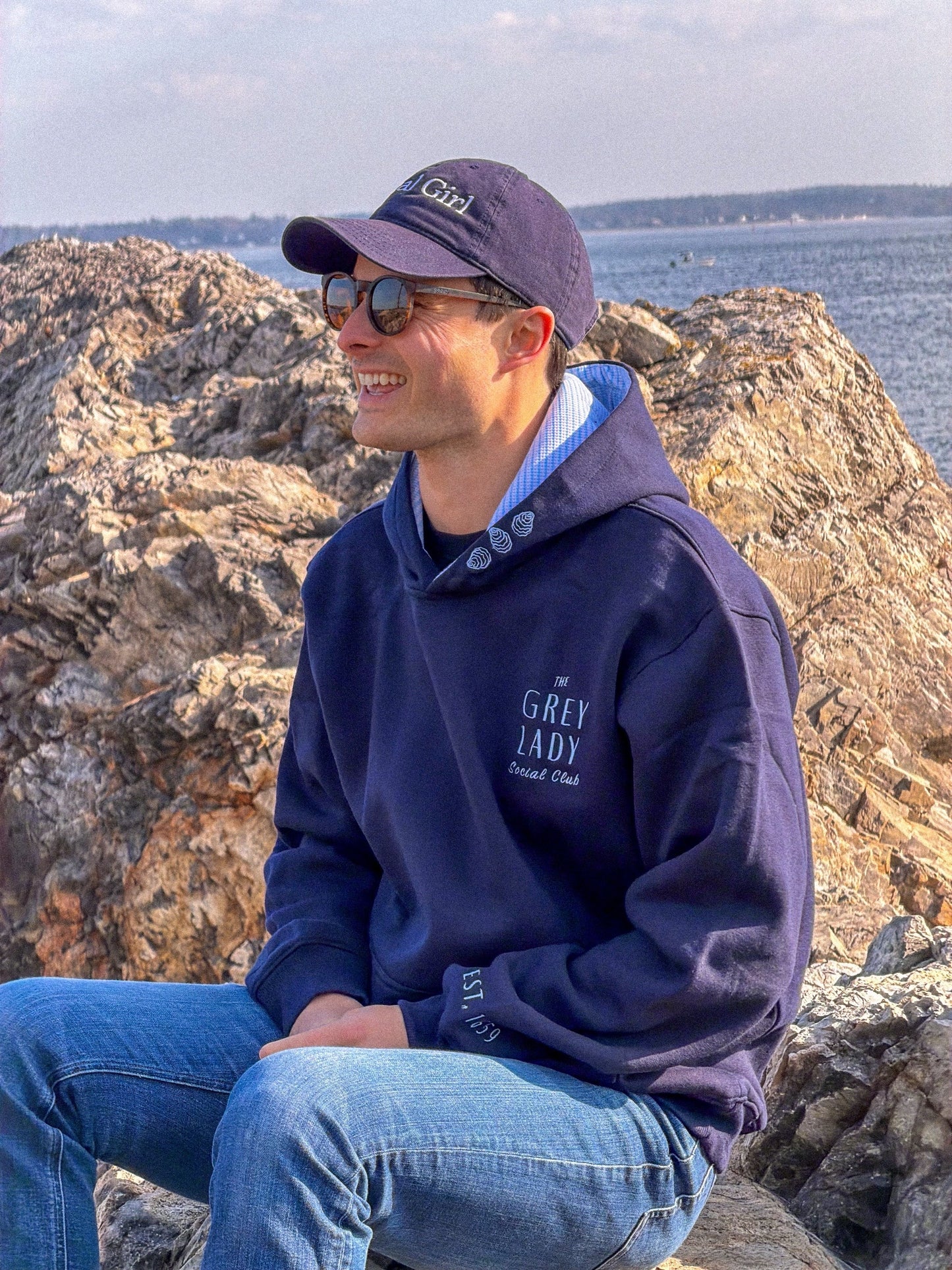 Grey Lady Social Club Hoodie