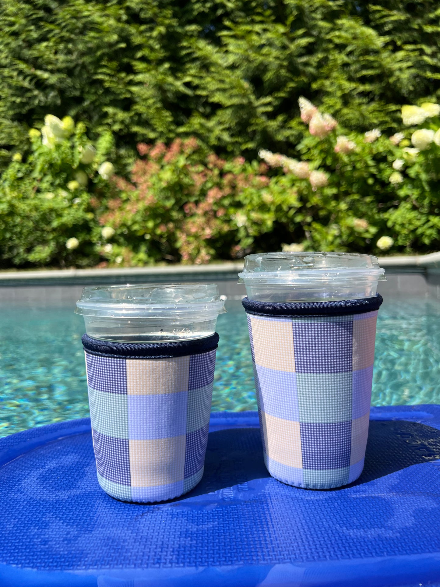 Patchwork Gingham Cup Sleeve