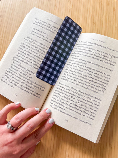 Reversible Gingham Bookmark