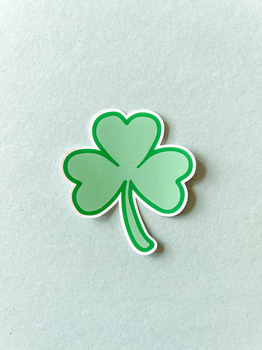 Boston Shamrock Sticker