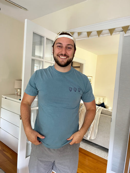 Embroidered Oyster Unisex Tee