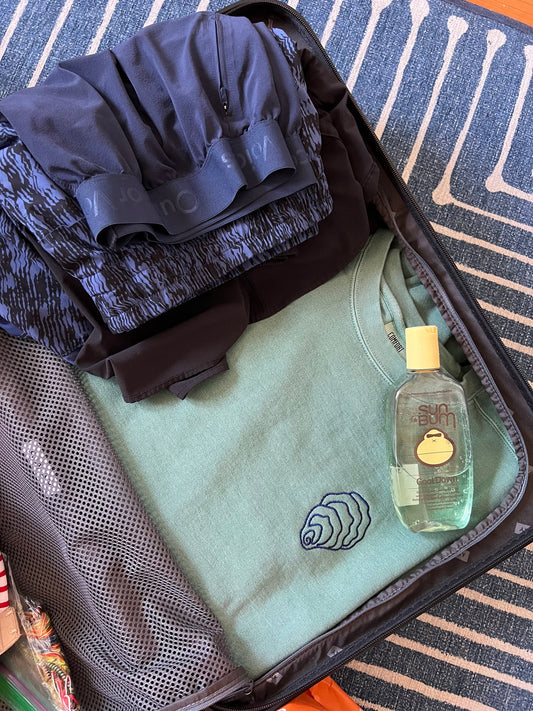 Embroidered Oyster Unisex Crewneck