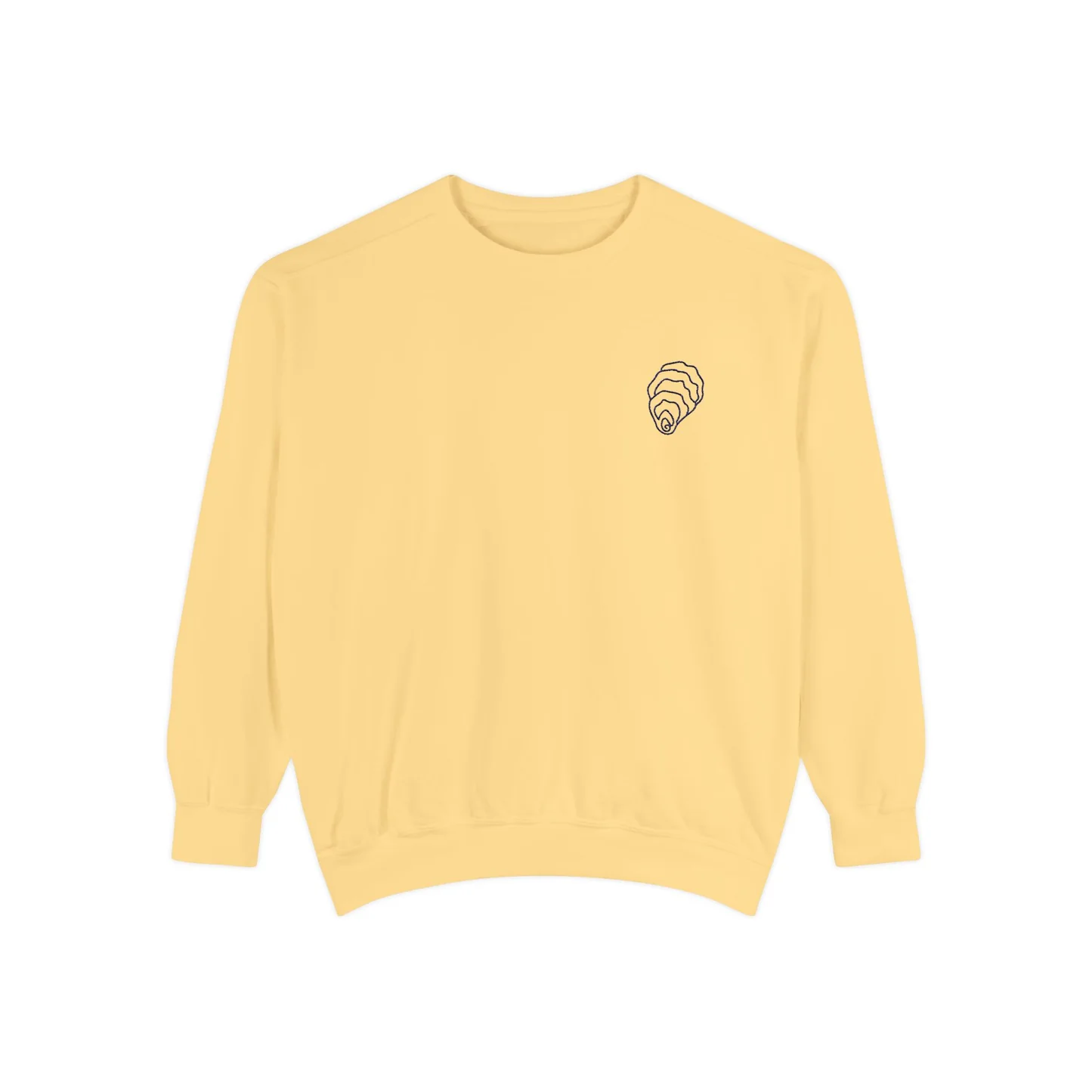 Embroidered Oyster Unisex Crewneck