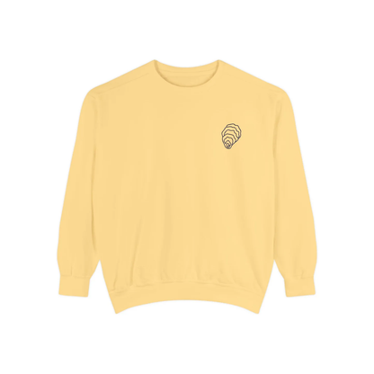 Embroidered Oyster Unisex Crewneck