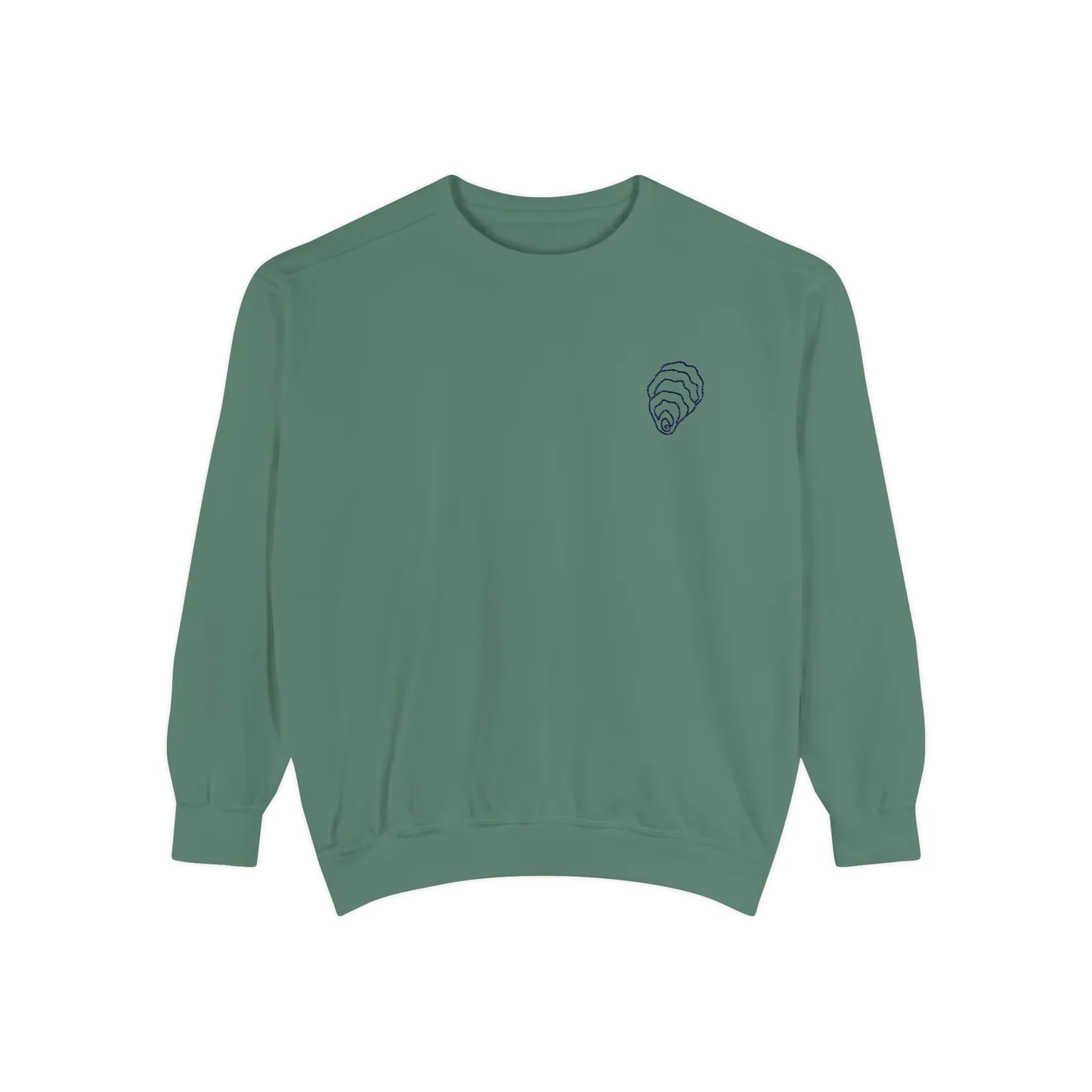 Embroidered Oyster Unisex Crewneck
