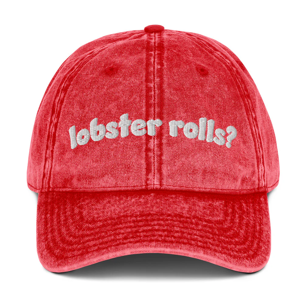 Lobster Rolls? Vintage Cap