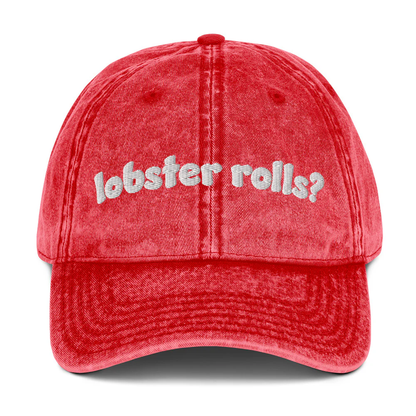 Lobster Rolls? Vintage Cap