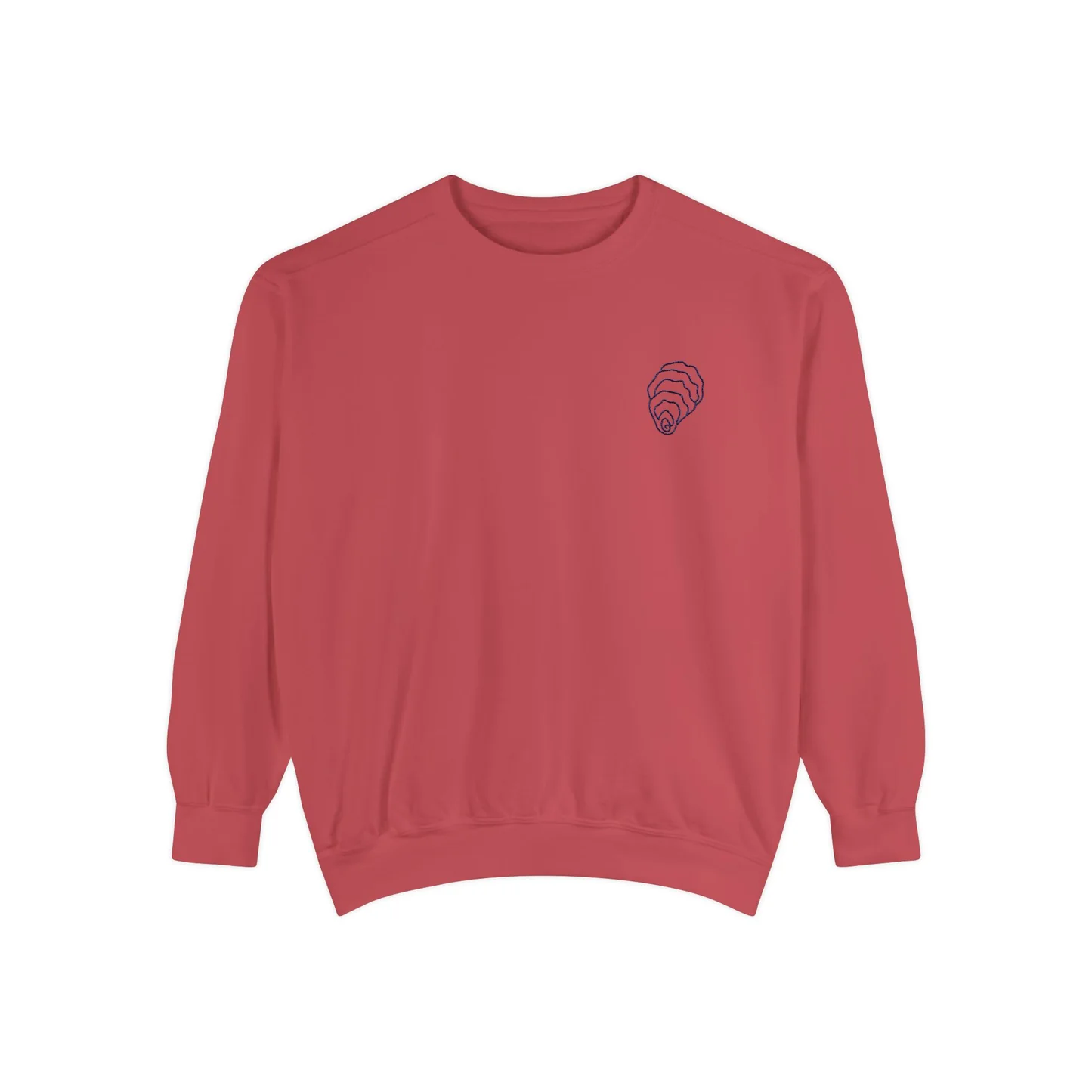 Embroidered Oyster Unisex Crewneck