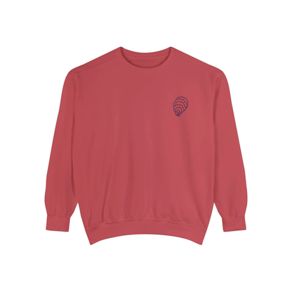 Embroidered Oyster Unisex Crewneck